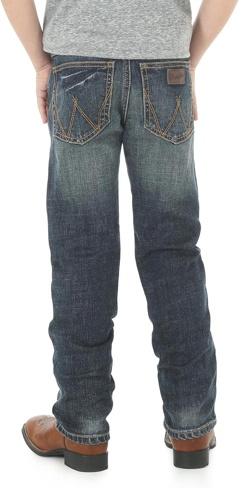 Boys' Retro Slim Fit Straight Leg Jean