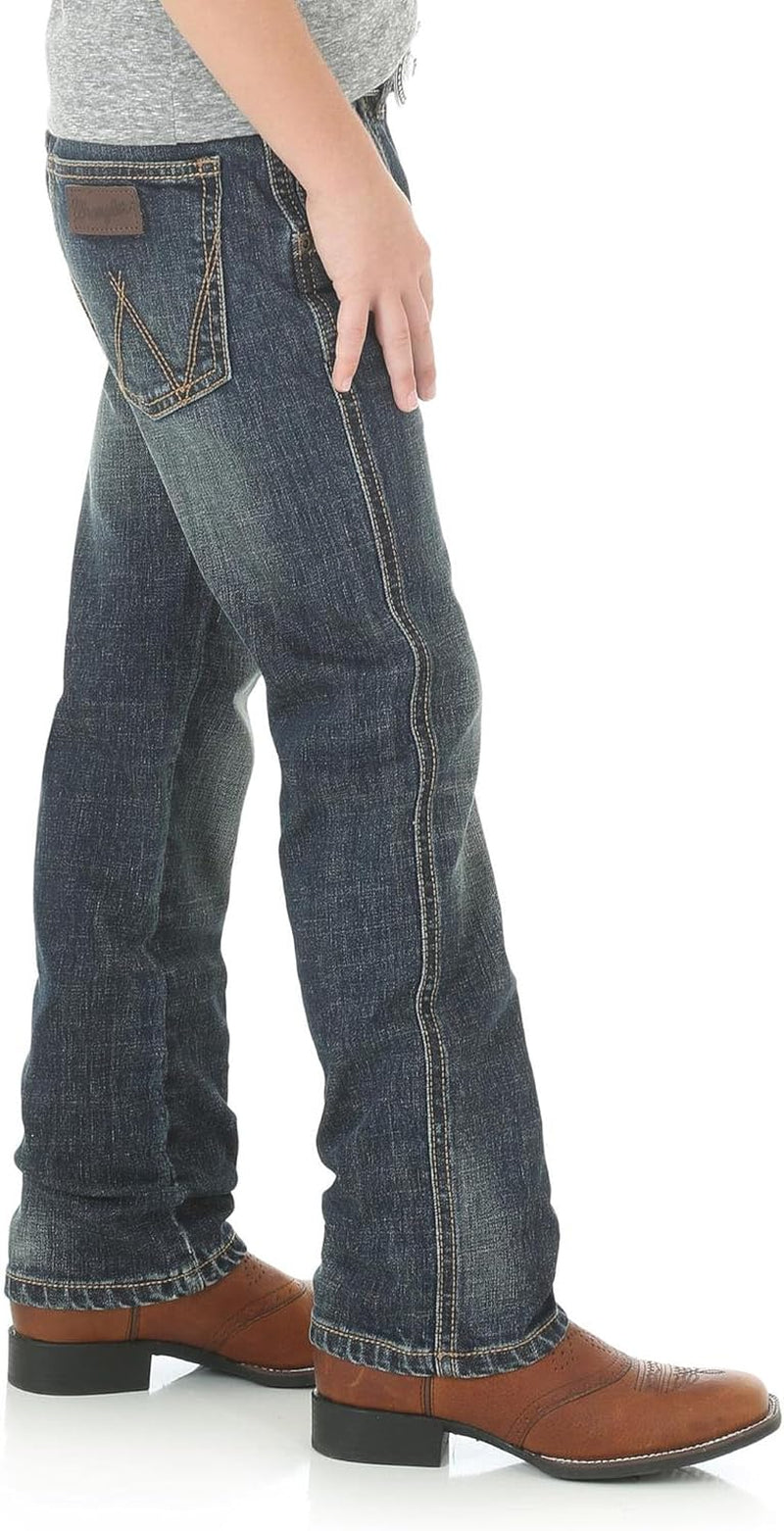 Boys' Retro Slim Fit Straight Leg Jean