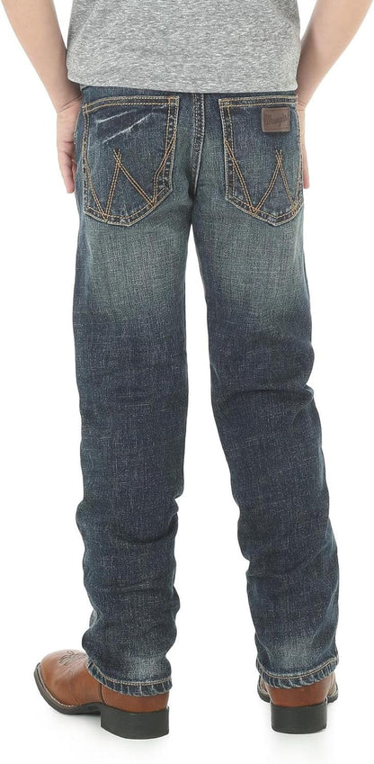 Boys' Retro Slim Fit Straight Leg Jean